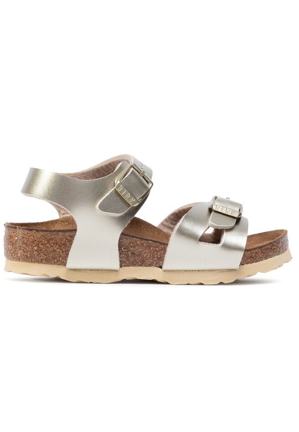 Sandały Birkenstock. Kolor: złoty