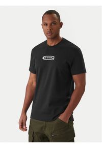G-Star RAW - G-Star Raw T-Shirt Old Skool D25967-C812 Czarny Regular Fit. Kolor: czarny. Materiał: bawełna #1