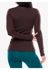 Bluza termoaktywna damska Odlo Merino 260 BL Top Crew Neck LS. Kolor: czerwony