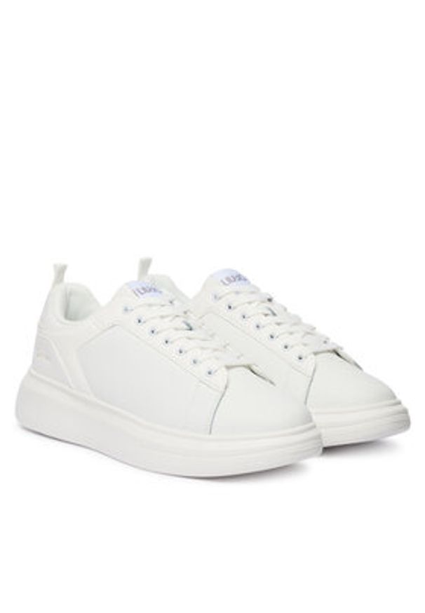 Liu Jo Sneakersy 7G5015 PX331 Biały. Kolor: biały. Materiał: skóra