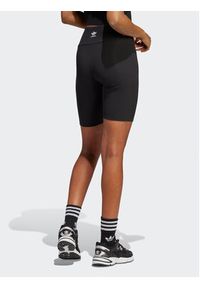 Adidas - adidas Szorty sportowe Adicolor Essentials Short Leggings HZ7261 Czarny. Kolor: czarny. Materiał: wiskoza #3