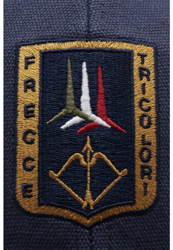 Aeronautica Militare - AERONAUTICA MILITARE Granatowa męska czapka With Patch. Kolor: niebieski