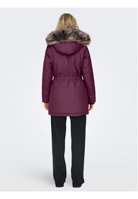only - ONLY Parka Iris 15304625 Różowy Regular Fit. Kolor: różowy. Materiał: syntetyk #4