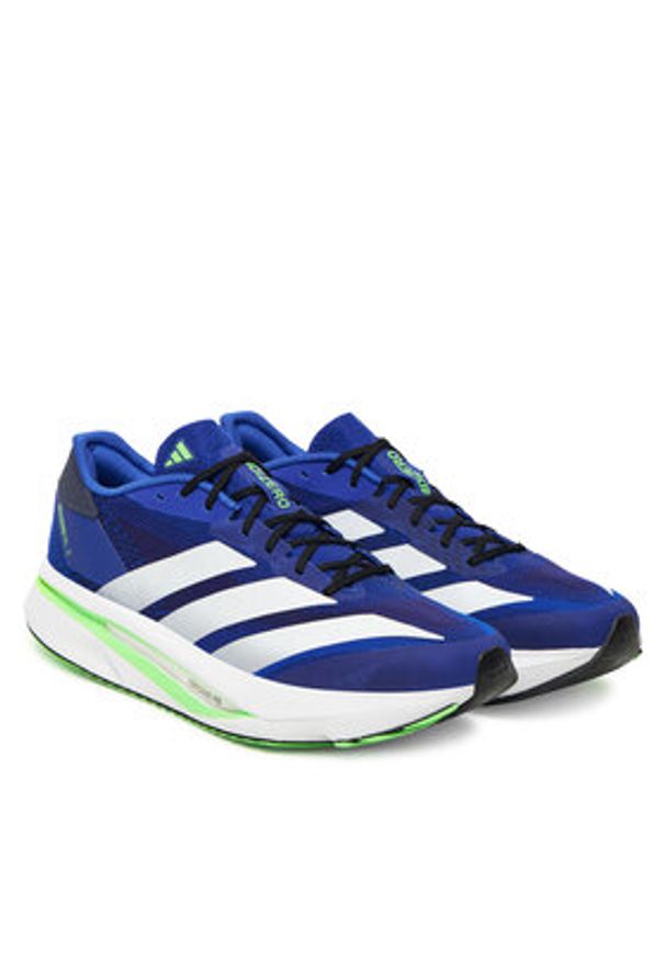 Adidas - adidas Buty do biegania Adizero SL 2 JQ0347 Granatowy. Kolor: niebieski. Materiał: materiał