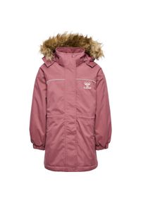 Dziewczęca kurtka wodoodporna Hummel Gloria Tex. Kolor: wielokolorowy, fioletowy, różowy. Materiał: tkanina #1