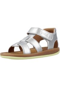 Camper - Sandały CAMPER BICHO FW Szary. Kolor: szary. Materiał: skóra. Sezon: lato
