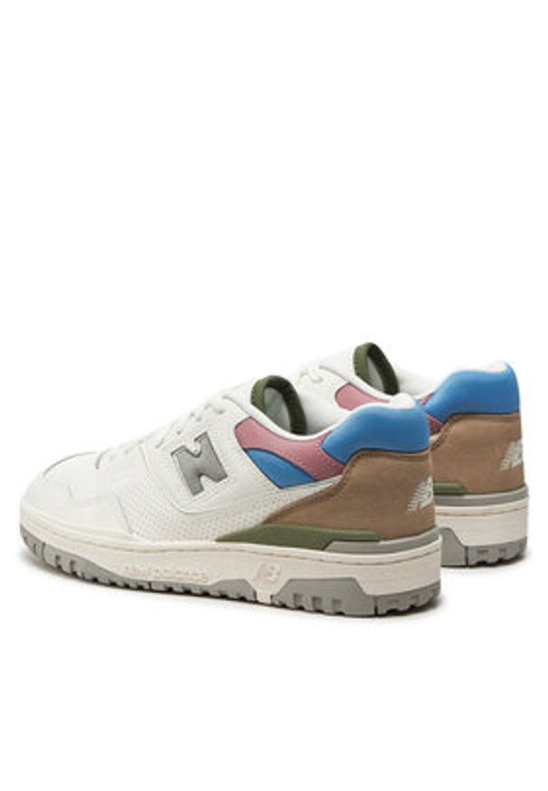 New Balance Sneakersy BB550PGA Écru. Materiał: materiał