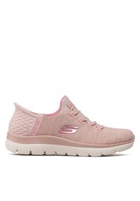 skechers - Skechers Sneakersy Dazzling Haze 149937/ROS Różowy. Kolor: różowy. Materiał: materiał