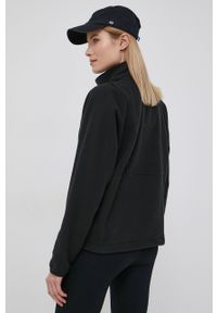 The North Face bluza damska kolor czarny gładka. Okazja: na co dzień. Kolor: czarny. Materiał: włókno, dzianina, materiał. Wzór: gładki. Styl: casual #4