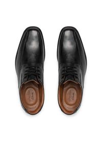 Clarks Półbuty Tilden Walk 261103107 Czarny. Kolor: czarny. Materiał: skóra #4