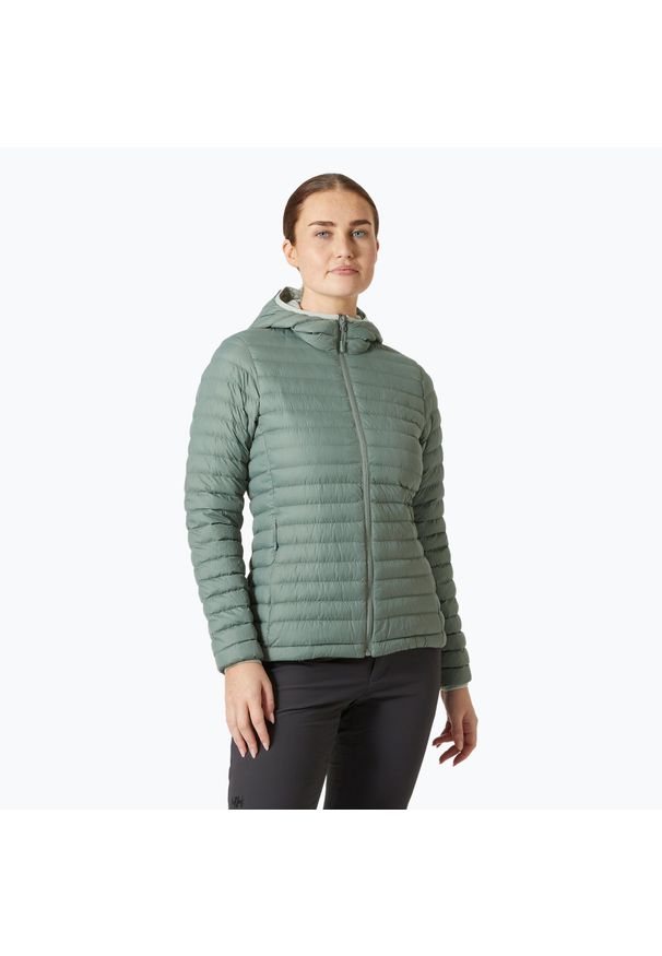 Kurtka damska Helly Hansen Sirdal Hooded Insulator. Kolor: zielony. Sport: turystyka piesza