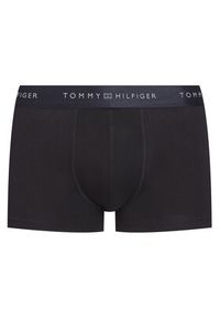 TOMMY HILFIGER - Tommy Hilfiger Komplet 3 par bokserek UM0UM03411 Czarny. Kolor: czarny. Materiał: bawełna #5