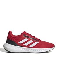 Adidas - Buty adidas Runfalcon 3.0 M HP7547 czerwone. Zapięcie: sznurówki. Kolor: czerwony. Materiał: materiał, guma. Szerokość cholewki: normalna. Model: Adidas Cloudfoam