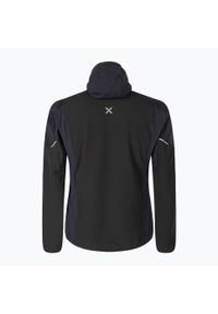 MONTURA - Kurtka przeciwwiatrowa męska Montura Premium Wind Hoody. Kolor: czarny. Sport: turystyka piesza
