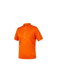 ENDURA - Koszulka rowerowa męska Endura Hummvee II S/S. Kolor: brązowy. Sport: kolarstwo