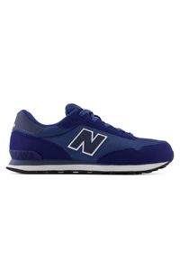 Buty dziecięce New Balance G5155VO – granatowe. Okazja: na co dzień, na uczelnię. Kolor: niebieski. Materiał: syntetyk, materiał. Szerokość cholewki: normalna #1