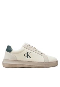 Calvin Klein Jeans Sneakersy Chunky YM0YM01123 Écru. Materiał: skóra #1