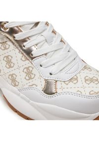 Guess Sneakersy Samra2 FLTSM2 FAL12 Biały. Kolor: biały. Materiał: skóra