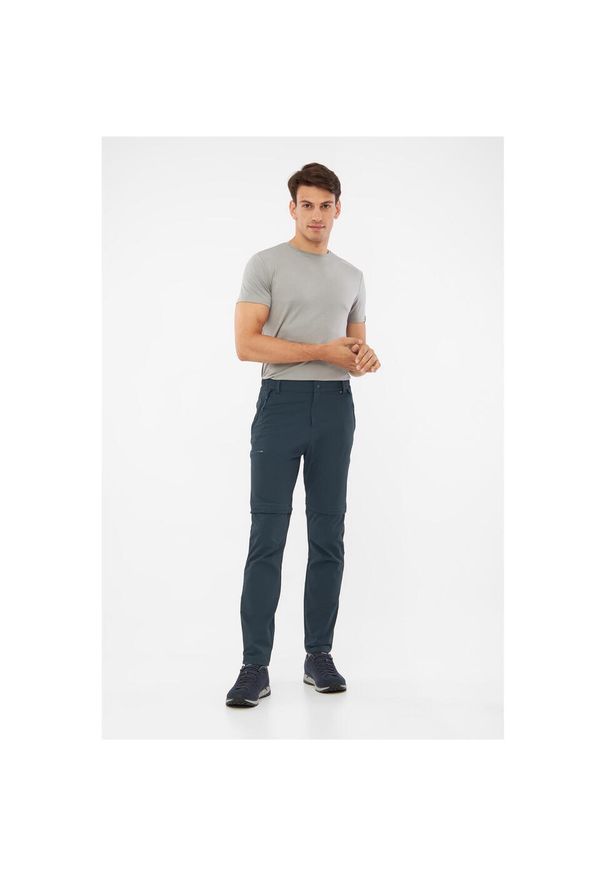 Viking - Spodnie męskie VIKING Rocklyn 2 in 1. Kolor: niebieski. Sezon: lato. Sport: turystyka piesza