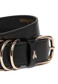 Patrizia Pepe Pasek Damski 8W0069/L048-K103 Czarny. Kolor: czarny. Materiał: skóra #3