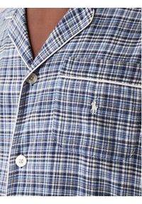 Polo Ralph Lauren Piżama 714754038010 Niebieski Regular Fit. Kolor: niebieski. Materiał: bawełna