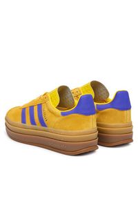 Adidas - adidas Sneakersy Gazelle Bold KI7212 Żółty. Kolor: żółty. Materiał: skóra, zamsz. Model: Adidas Gazelle #5