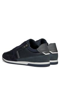Geox Sneakersy U Renan U554GA 02285 C4002 Granatowy. Kolor: niebieski. Materiał: zamsz, skóra #4