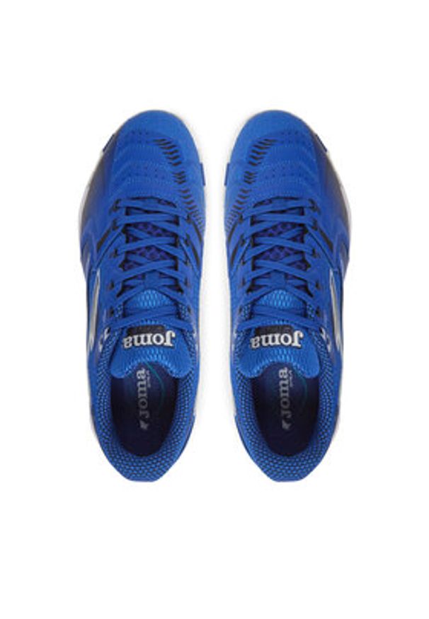 Joma Buty do piłki nożnej Liga 5 2505 LIGS2505TF Niebieski. Kolor: niebieski. Materiał: skóra