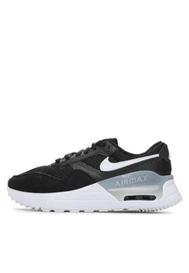 Nike Sneakersy Air Max Systen DM9538 001 Czarny. Kolor: czarny. Materiał: mesh, materiał. Model: Nike Air Max