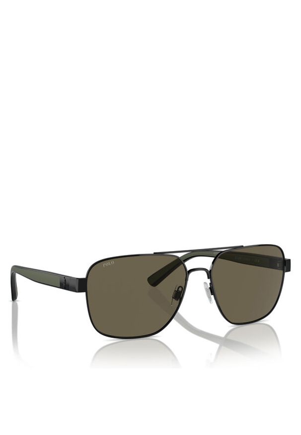 Polo Ralph Lauren Okulary przeciwsłoneczne 0PH3154 9258/3 Czarny. Kolor: czarny