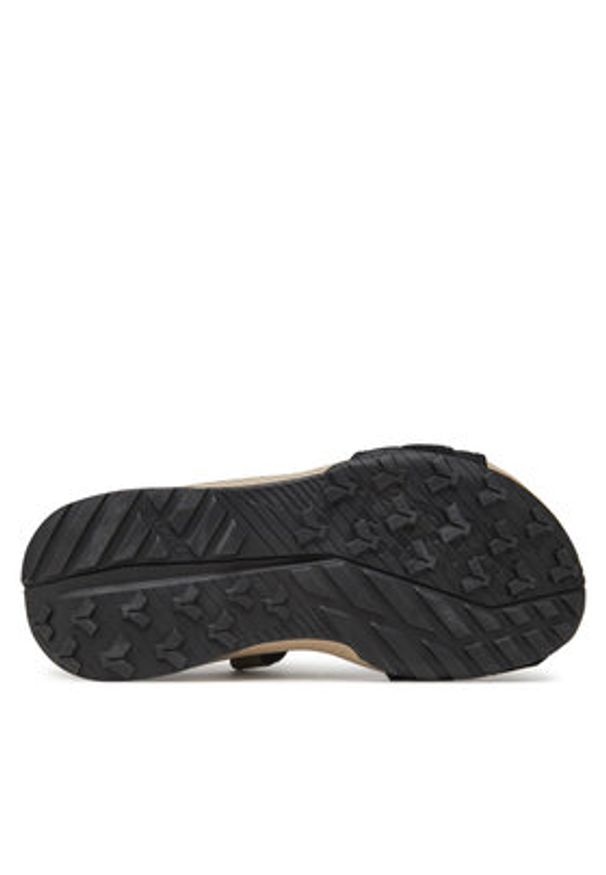 Adidas - adidas Sandały Terrex Hydroterra JQ2236 Khaki. Kolor: brązowy. Materiał: materiał