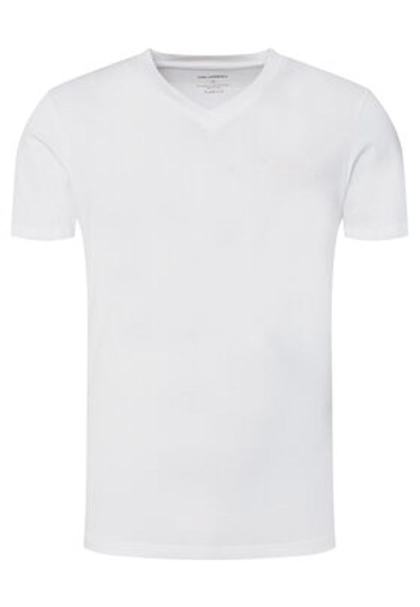 Karl Lagerfeld - KARL LAGERFELD Komplet t-shirtów A3M47006 Kolorowy Slim Fit. Typ kołnierza: dekolt w karo. Materiał: bawełna. Wzór: kolorowy