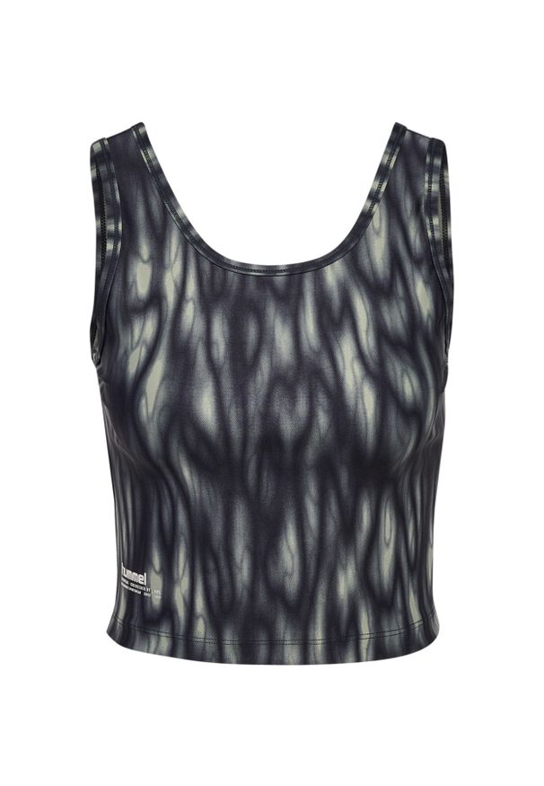 Damski tank top Hummel Aop Intensity. Kolor: zielony. Materiał: materiał