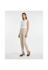 Czółenka damskie Tamaris, szpiczasty nosek odkryta pięta regulowany pasek stabilny obcas pleciona faktura ozdobny detal elegancki charakter, brązowe,. Nosek buta: szpiczasty. Zapięcie: pasek. Kolor: brązowy. Obcas: na obcasie. Styl: elegancki. Wysokość obcasa: średni #6