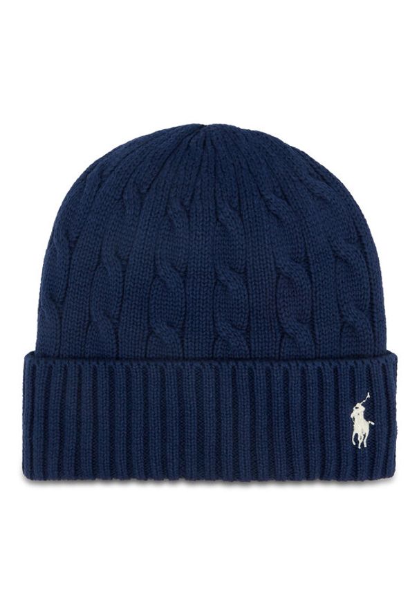 Czapka Polo Ralph Lauren. Kolor: niebieski
