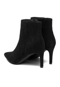 Jenny - JENNY Botki CEO-R25AW09002-B Czarny. Kolor: czarny. Materiał: materiał #6