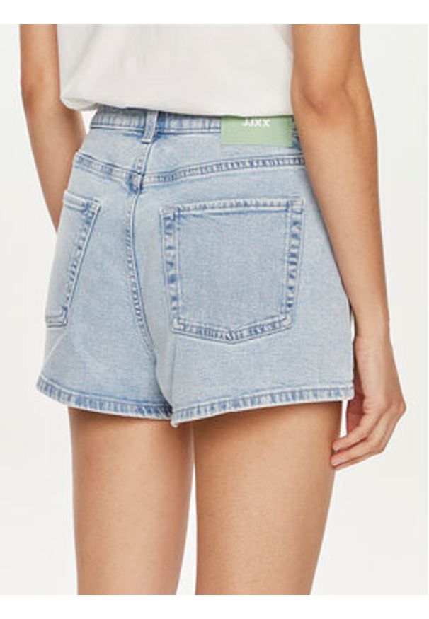 JJXX Szorty jeansowe Nany 12250116 Niebieski Regular Fit. Kolor: niebieski. Materiał: bawełna