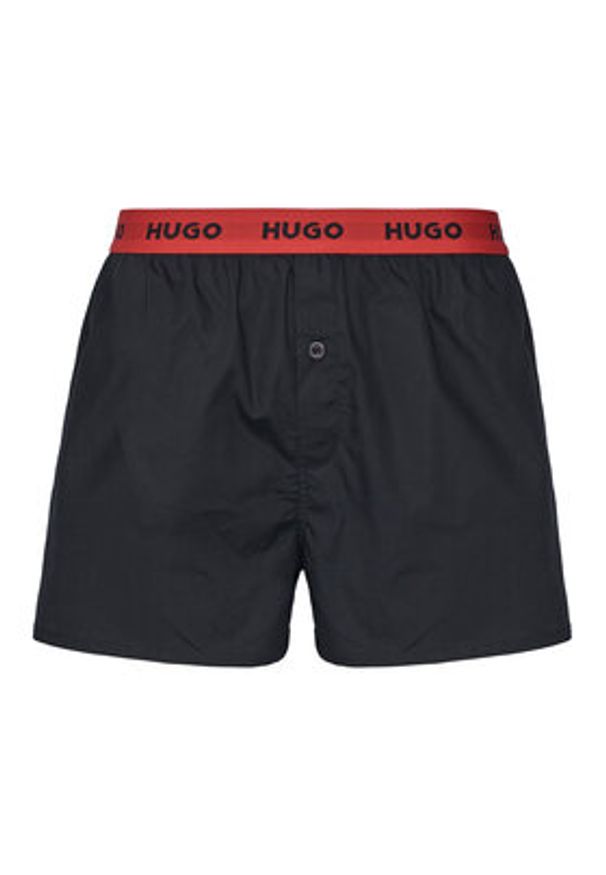 Hugo - HUGO Komplet bokserek 50532565 Czarny. Kolor: czarny. Materiał: bawełna