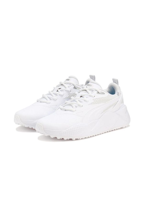Puma - Damskie buty golfowe GS-X Efekt PUMA White Pale Pink. Kolor: biały, wielokolorowy, różowy. Sport: golf