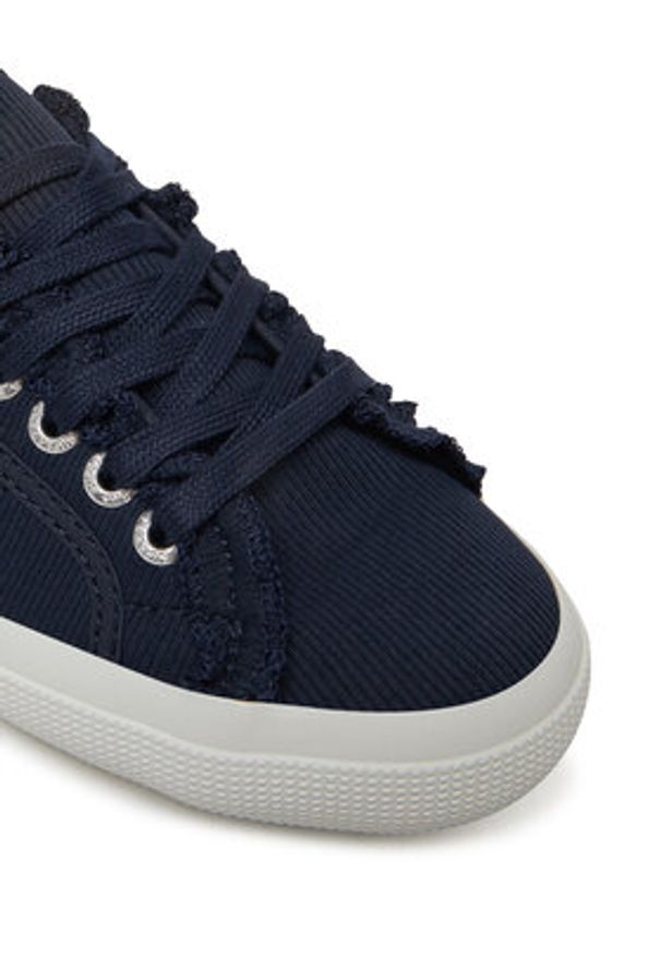 Superga Tenisówki S3157JW Granatowy. Kolor: niebieski. Materiał: materiał