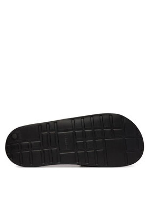 Calvin Klein Klapki Nemo - Canvas Signature Logo Sliders HW0HW02960 Czarny. Kolor: czarny. Materiał: materiał