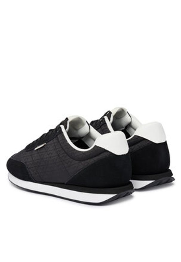 Calvin Klein Sneakersy Retro Runner Ripstop Aop Ny HM0HM02140 Czarny. Kolor: czarny. Materiał: materiał