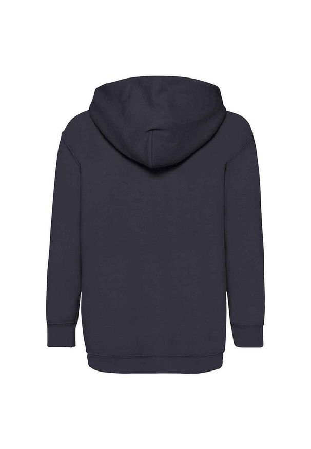 FRUIT OF THE LOOM - Bluza Z Kapturem Dla Dzieci. Typ kołnierza: kaptur. Kolor: niebieski