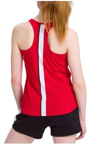 ERIMA - Tank top damski Erima Squad. Kolor: czerwony, czarny, wielokolorowy. Sport: tenis, joga i pilates, fitness