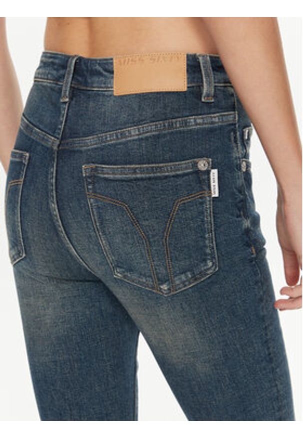 Miss Sixty Jeansy 6L3JJ3110200 Granatowy Flare Fit. Kolor: niebieski