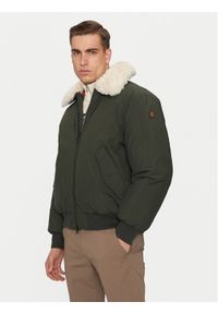 Save The Duck Kurtka bomber D31959M COFY19 Zielony Regular Fit. Kolor: zielony. Materiał: syntetyk