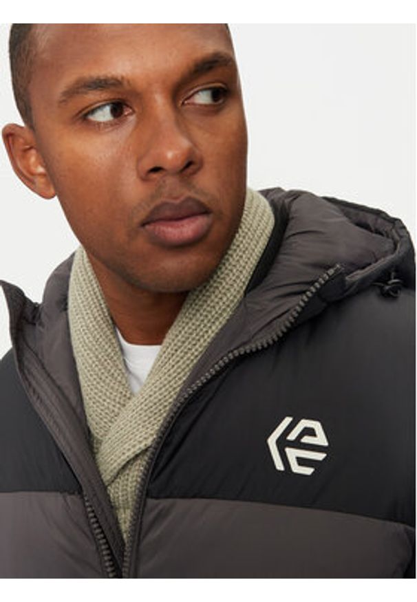 INDICODE Kurtka puchowa Alanin 15-802 Szary Regular Fit. Kolor: szary. Materiał: syntetyk