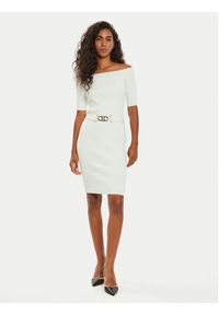 Marciano Guess Sukienka dzianinowa 4BGK08 5618Z Écru Bodycon Fit. Materiał: wiskoza. Typ sukienki: bodycon #4