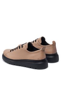 ecco - ECCO Sneakersy Nouvelle 21620301084 Beżowy. Kolor: beżowy. Materiał: skóra #3