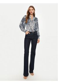 Guess Bluzka W5RH16 WDW82 Niebieski Regular Fit. Kolor: niebieski. Materiał: syntetyk #3